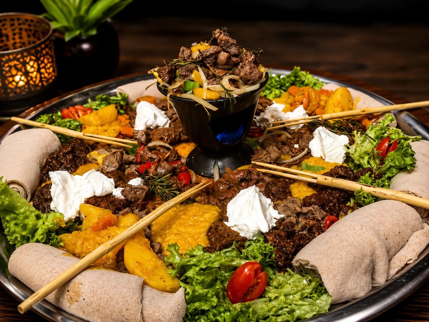 Äthiopisches Restaurant Düsseldorf – authentische äthiopische Spezialitäten, Injera, vegane und vegetarische Gerichte 5
